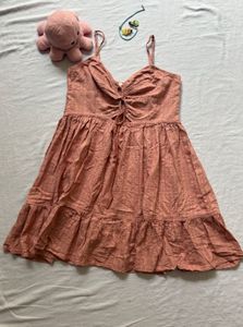 Peach Imported Dress