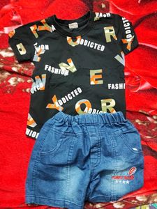 Boys Tshirt Set