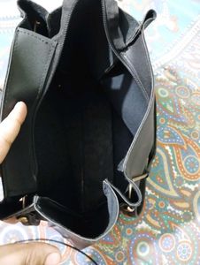Black Handbag And Sling Bag COMBO
