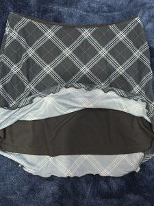 Trendy Plaid Mini Skirt