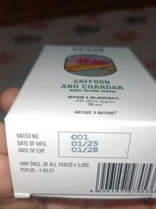 N4N Saffron &amp; Chandan Serum