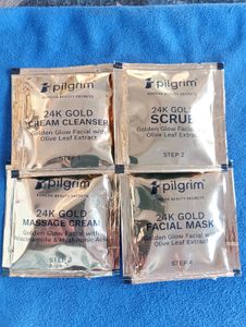Pilgrim 24k GOLD FACIAL KIT