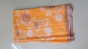 Synthetic Material Saree