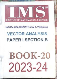 IMS Mathematics Optional Books