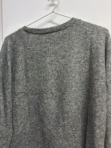 Gray Pearl Embellished Top