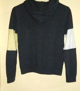 Grey Hoodie Top