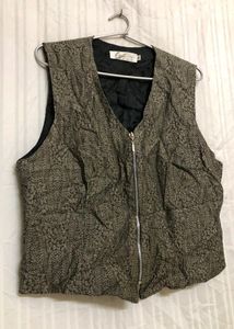 Haley Grey Zip Waistcoat