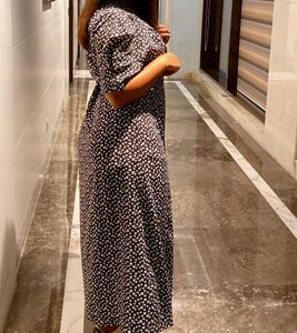 Floral Print Midi Dress