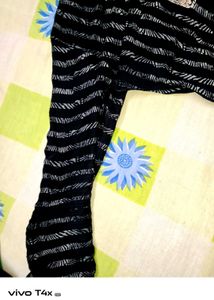 Elegant Black Striped Kurta