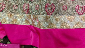 Suit With Pink Umbrella Plazo