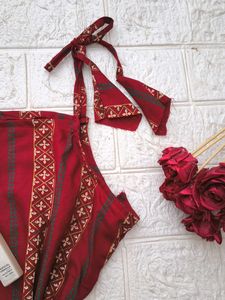 Strapped Short Kurti 🎀