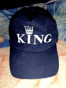 King Crown Navy Baseball Cap