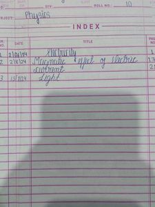 Physics Notes - Electricity, Magnetism, Light