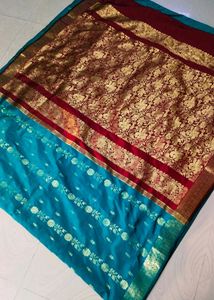 Multi Colour  Pattu Saree