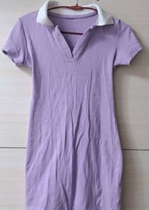 Lilac Mini Dress