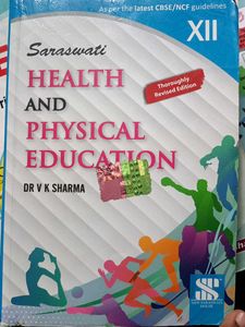 2026 Saraswati Physical Education Book Class 12th