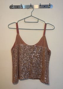 Sparkling Sequin Party Top