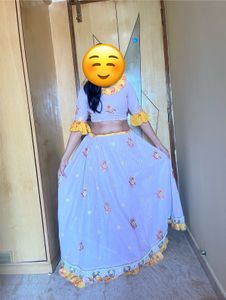 Lilac Lehenga Choli Set