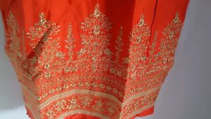 Orange Ethnic Dress
