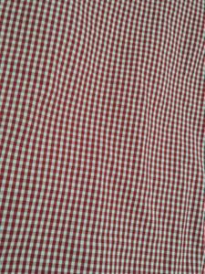 Red Gingham Bodysuit Top