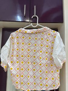 Cute Yellow Dress with Shrug