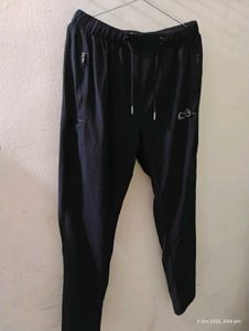 Black Track Pants