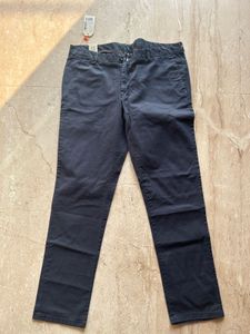 Navy Blue Casual Pants 38 size new with tag