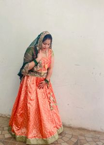 Kalidar Lehnga And Blouse