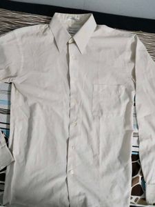 Original Van Heusen Men's White Long Sleeve Shirt