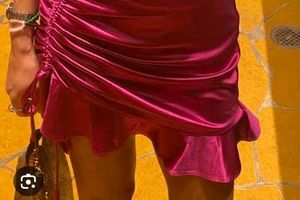 Pink Mini Skirt