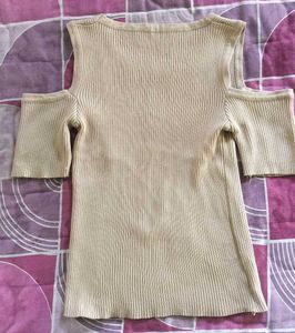 Cute Cold Shoulder Top