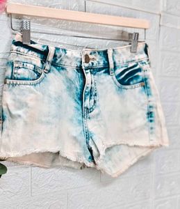 🎁Buy 2 Get 1 Free 🎁Acid Wash Denim Shorts