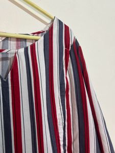Feeding Striped Tunic Top