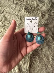 Boho Turquoise Earrings