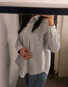Striped Levi&#39;s oversized Shirt