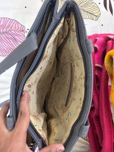 Jimmy Choo Gray Tote Bag