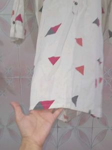 Beautiful Off White Westside Kurti