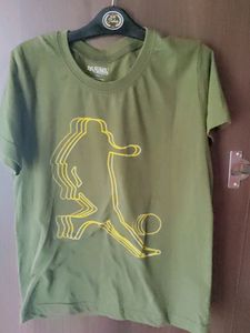 Olive Green Colour Tshirt For 5 Years Boy 🤠
