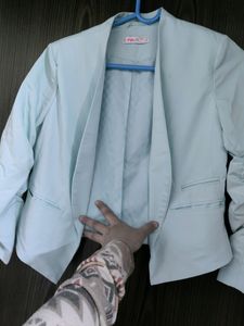 Light Sea Green Colour Jacket