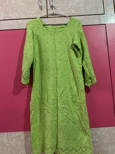 Chikankari Kurti With Pant