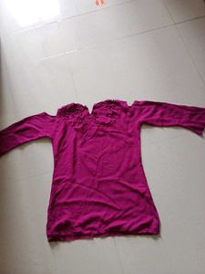 Women Purple Top