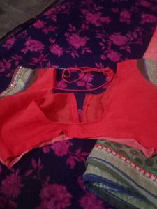 Elegant Embroidered Saree