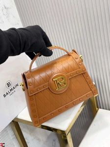 BALMAIN B-BUZZ GLAZED DYNASTY BAG* WITH BOX