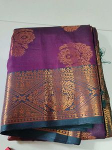 Beetroot Colour Silk Saree...