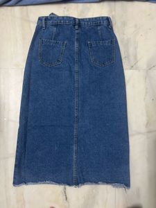 Denim Skirt