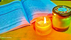Valantine Soy Wax Jar Glass Handmade Candle 🕯️