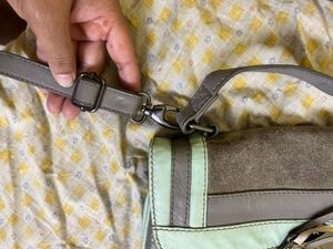 Suede Leather Sling Bag