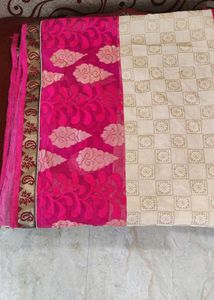 Elegant Embroidery Saree