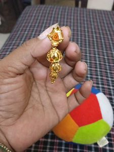 Golden Jhumka Earrings
