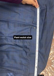 Men's Plaid Suit for Winter